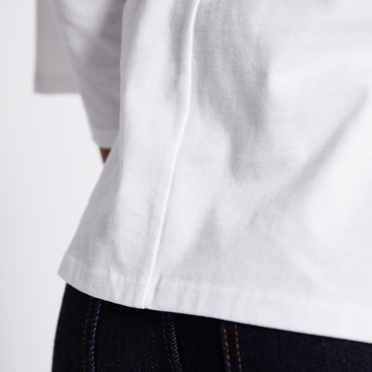 Sculpture top "Fabia" White